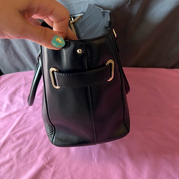 Coach Blake 25 & Blake Mini Carry Alls - Matching Mommy & Me Black Satchels - Picture 6 of 16